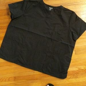 Scrub star uniform top.